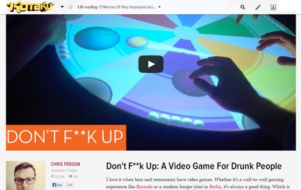 kotaku don't fk up